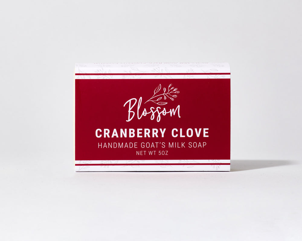 Cranberry Clove 5 oz. Goat's Milk Soap