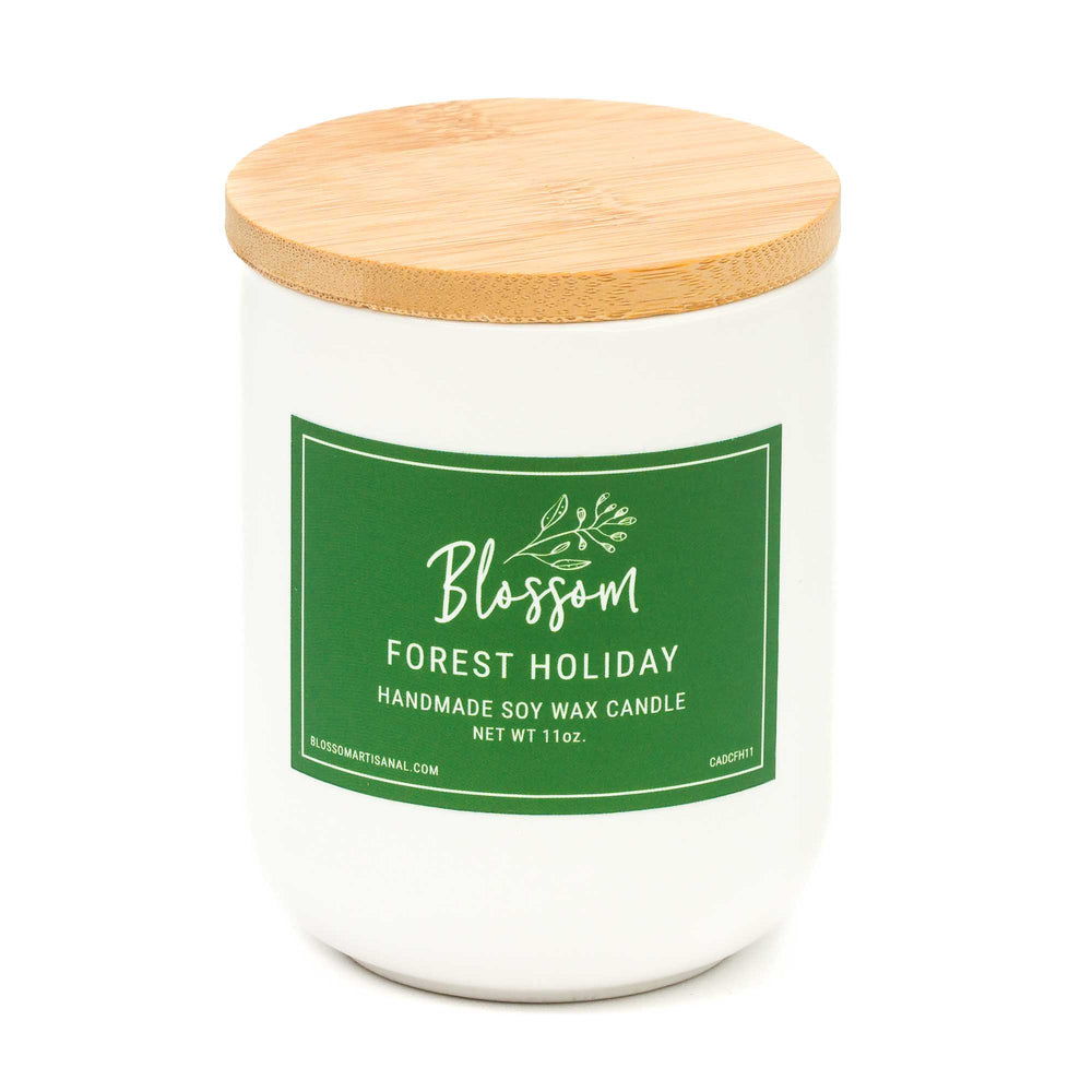 Forest Holiday 11 oz. Deco Soy Wax Candle