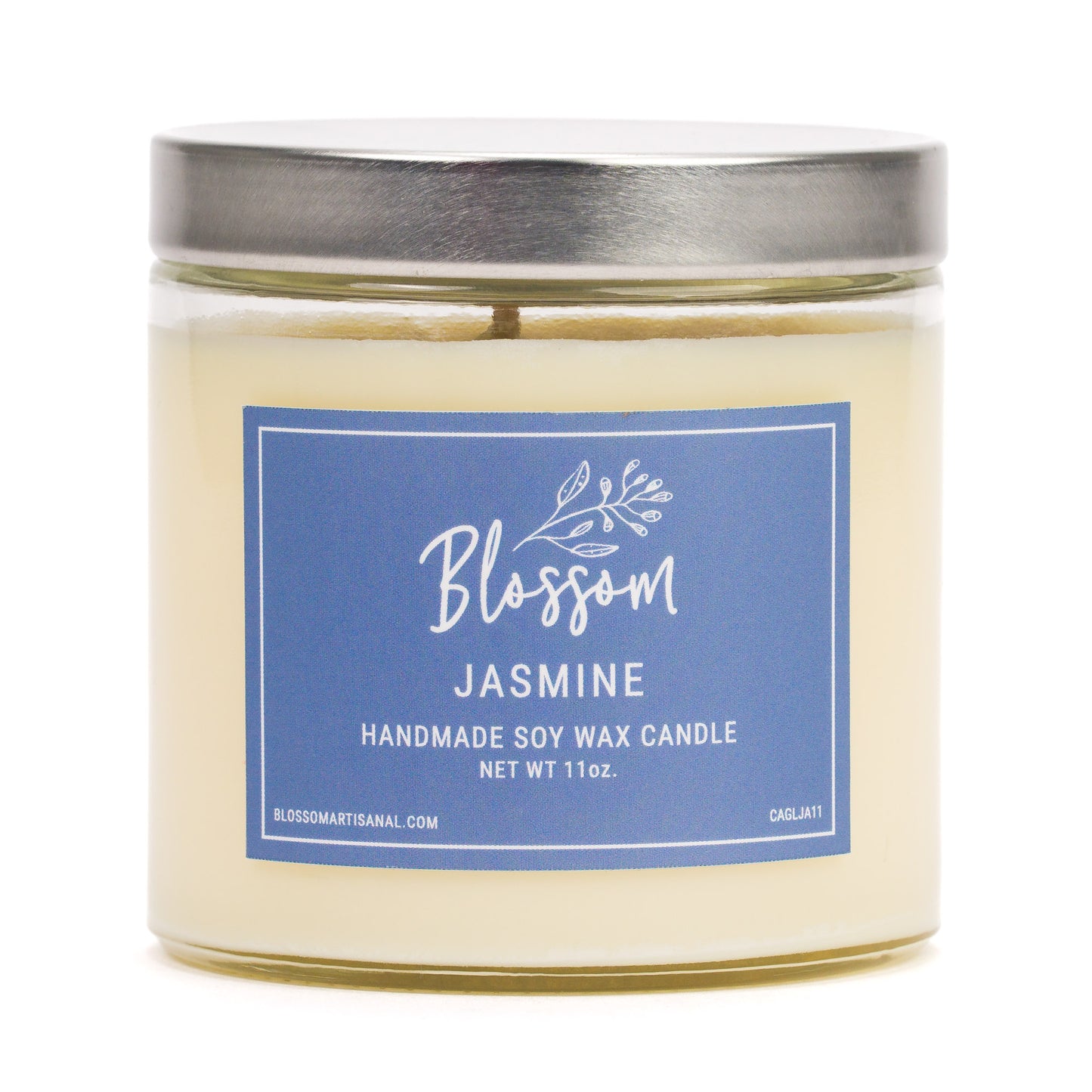 
                  
                    Jasmine 11 oz. Glass Soy Wax Candle
                  
                