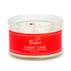 Candy Cane 4 oz. Glass Soy Wax Candle