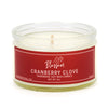 Cranberry Clove 4oz. Glass Soy Wax Candle