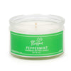 Peppermint 4oz. Glass Soy Wax Candle