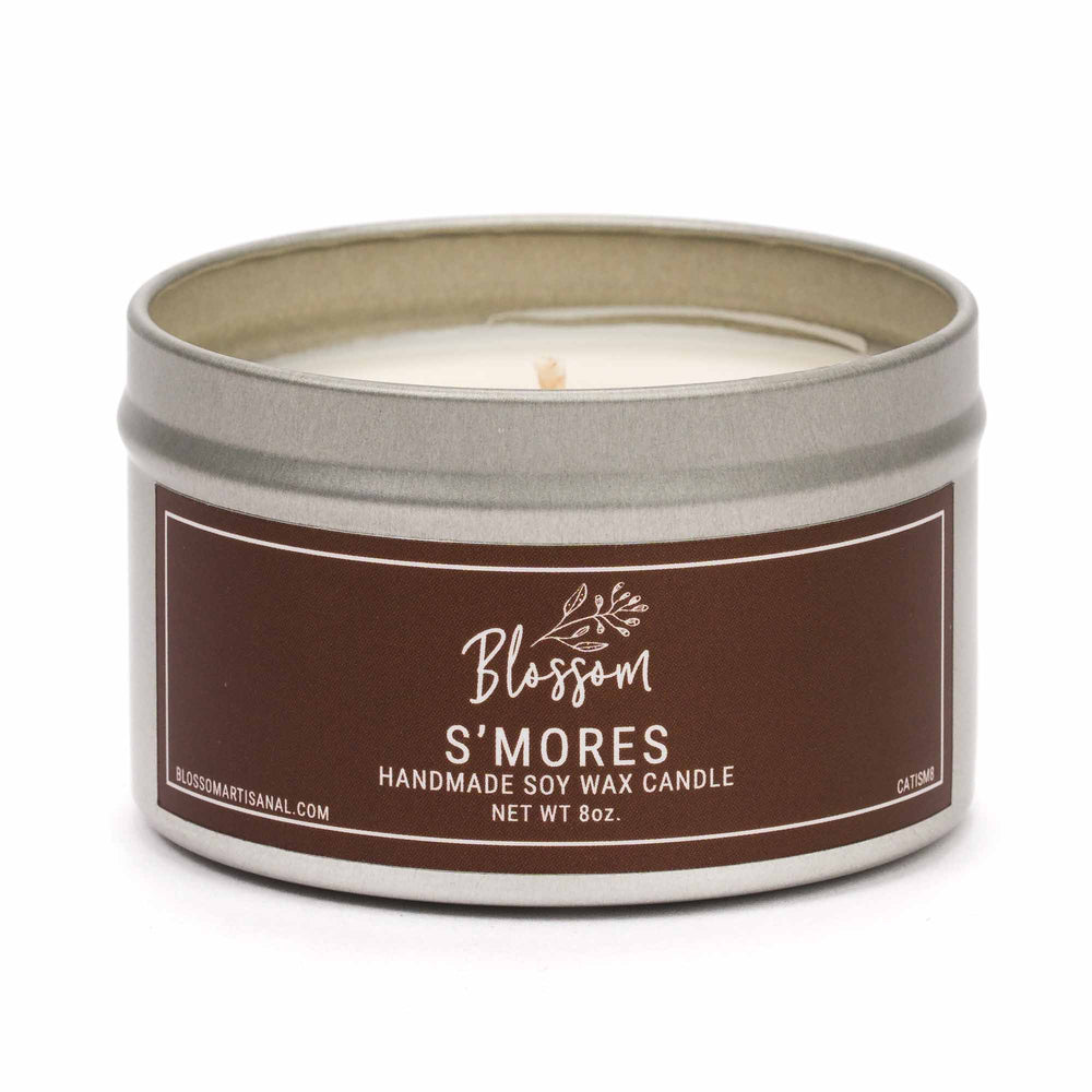 Coffee Vanilla 11 oz. Glass Soy Wax Candle – Blossom Artisanal