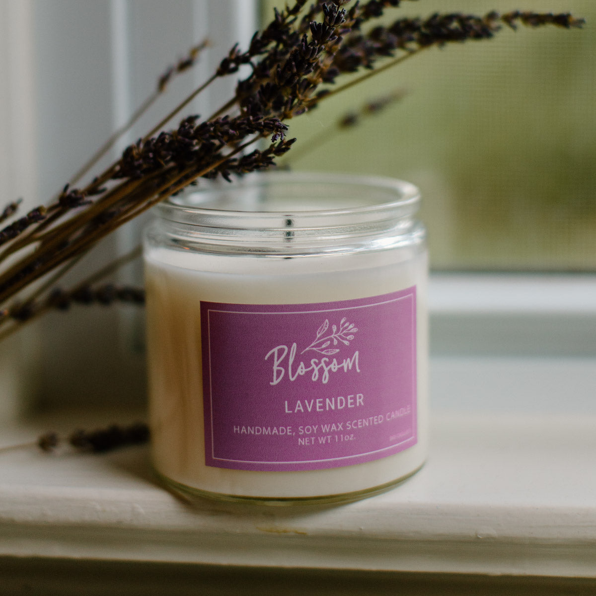 
                  
                    Lavender 11 oz. Glass Soy Wax Candle
                  
                