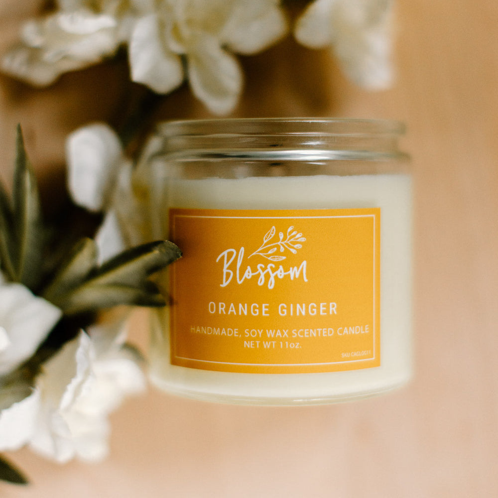 
                  
                    Orange Ginger 11 oz. Glass Soy Wax Candle
                  
                